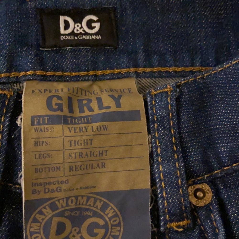 Dolce&Gabbana blue jeans size 23 short